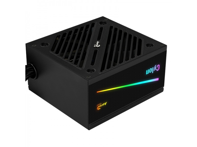 Fuente ATX Gaming Aerocool Cylon 700W Full Range RGB 80 Plus Bronce Fan 120mm