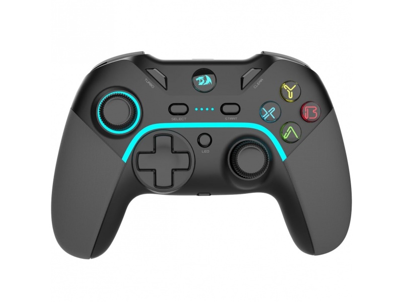 Joystick Control Gamer Inalambrico Redragon Harrow Pro G808 para PC y PlayStation PS3 - Negro