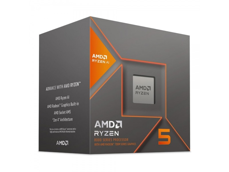 Micro Procesador CPU AMD Ryzen 5 8600g AM5 6 Nucleos Graficos Integrados